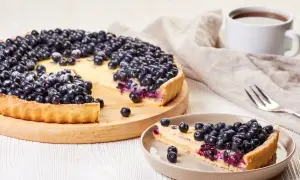 Pyszna tarta z jagodami, idealna na deser. Ten najlepsza tarta przepis zachwyci każdego!