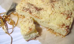 Pyszne ciasto drożdżowe z kruszonką, jak u babci. Idealne na deser, zrobione według jej przepisu.