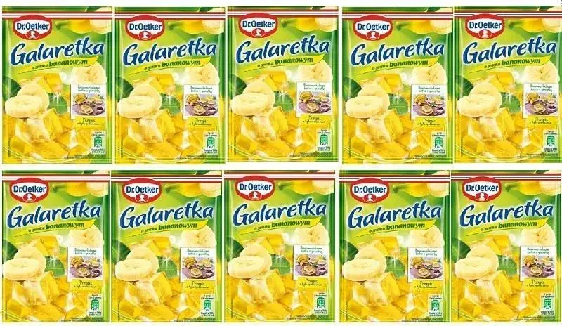 Galaretka bananowa: gdzie kupić i jak zrobić, gdy jej brak?