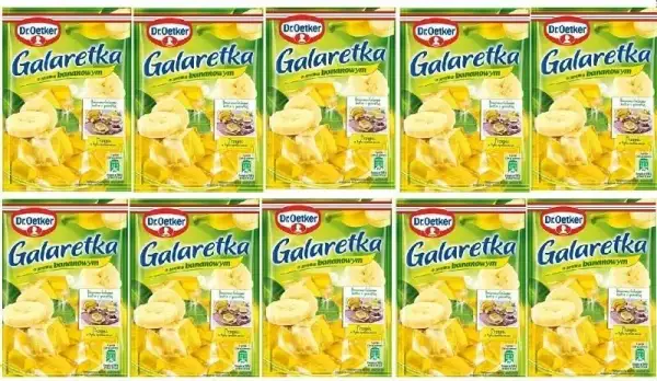 Galaretka bananowa: gdzie kupić i jak zrobić, gdy jej brak?